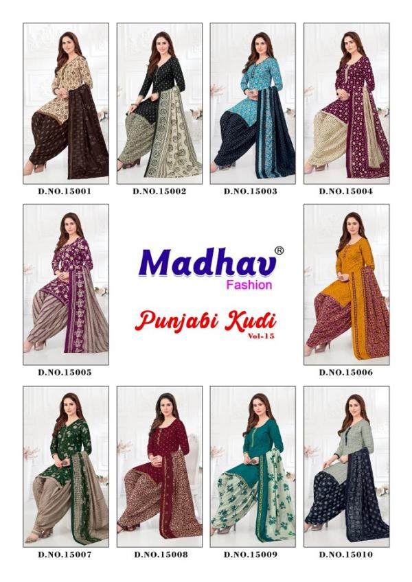 Madhav Punjabi Kudi Vol-15 – Dress Material